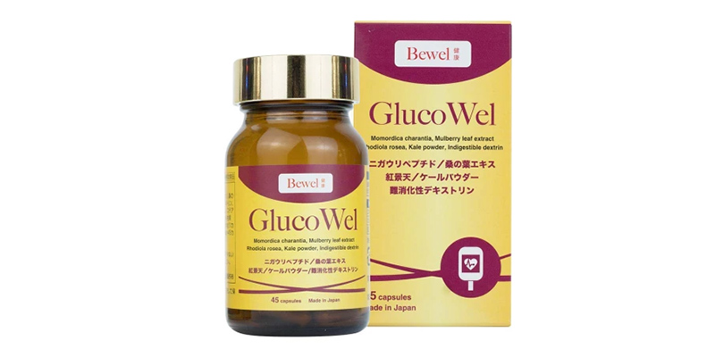 Viên uống Glucowel Bewel có chứa thành phần dâu tằm