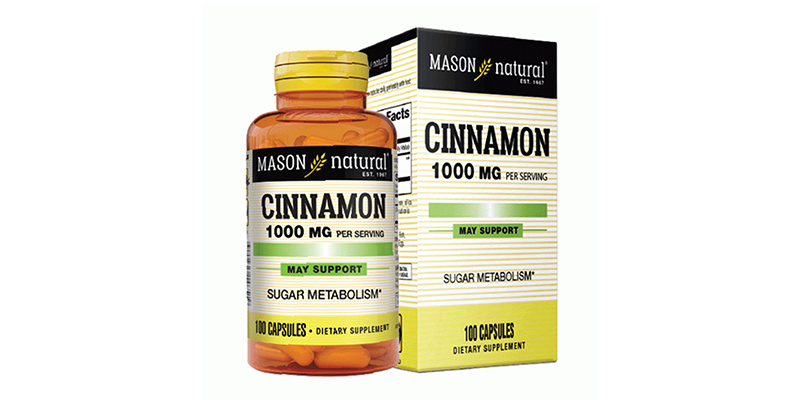 Viên uống Mason Natural Cinnamon chiết xuất từ quế