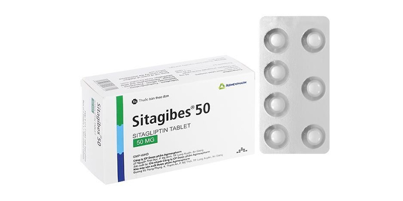 Hoạt chất Sitagliptin có trong thuốc Sitagibes 50