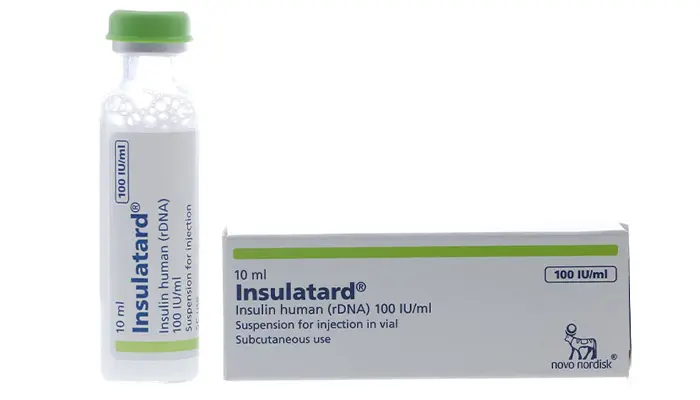 Thuốc tiêm tiểu đường Insulatard 10ml Novo Nordisk