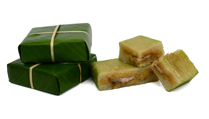 Người bệnh tiểu đường chỉ nên ăn khoảng ¼ chiếc bánh chưng