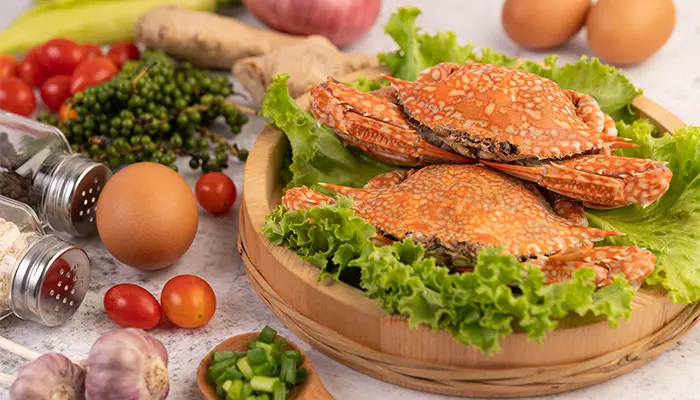 Bệnh tiểu đường có ăn được cua không? Có nhưng cần ưu tiên cách chế biến lành mạnh
