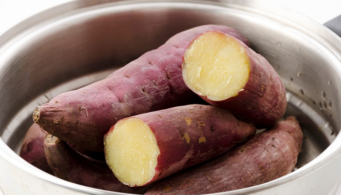 Mẹ bầu nên ưu tiên ăn khoai lang hấp