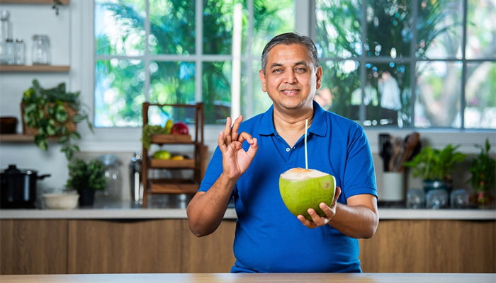 Nên uống nước dừa sau khi ăn 