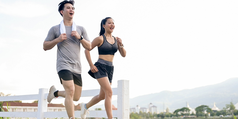 Tập thể dục đều đặn để tăng cường thể lực