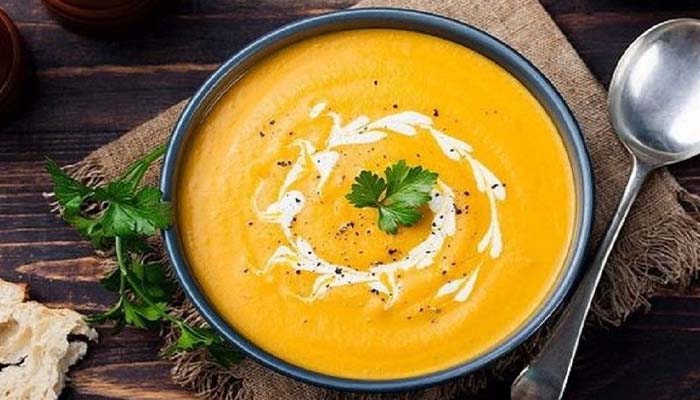 Cháo yến mạch bí đỏ