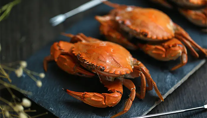 Cua chứa rất ít carbohydrate ít tác động đến đường huyết