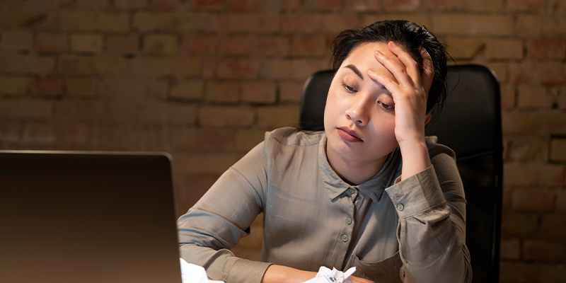 Dấu hiệu thiếu năng lượng, mệt mỏi, suy giảm trí nhớ