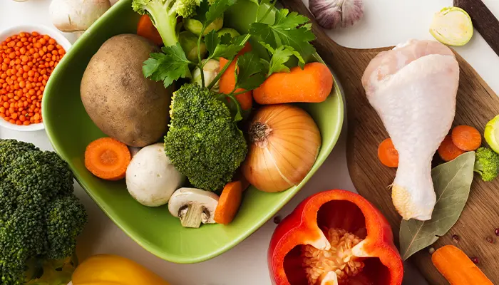 Người bệnh tiểu đường nên xây dựng chế độ ăn lành mạnh để tránh tăng đường huyết 