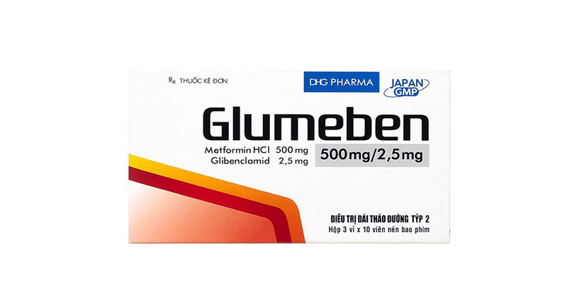 Hoạt chất Glibenclamid có trong thuốc Glumeben