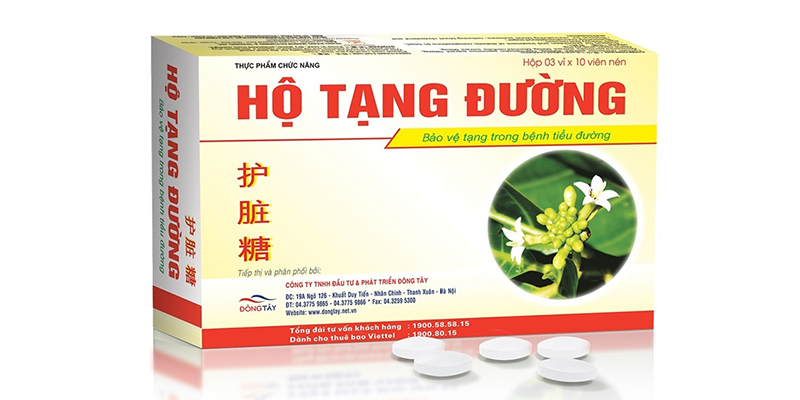 Mạch môn có trong thực phẩm chức năng Hộ Tạng Đường 