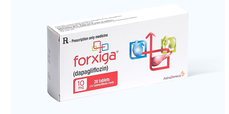 Thuốc trị tiểu đường Forxiga có chứa thành phần Dapagliflozin