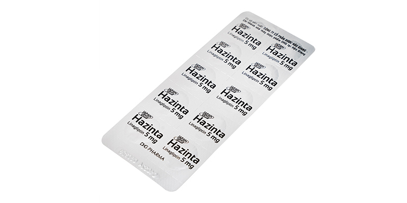 Linagliptin có trong thuốc Hazinta 5mg
