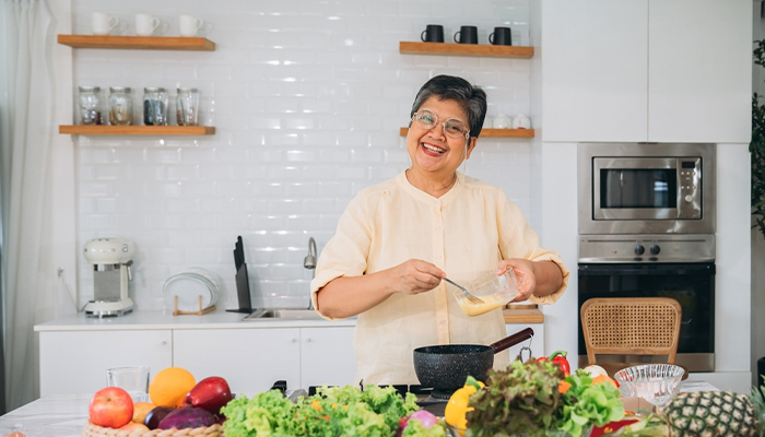 Nên kết hợp cân đối giữa các nhóm thực phẩm có GI thấp với nhau