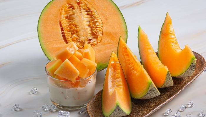 Dưa lưới mang lại nhiều công dụng tốt cho sức khỏe mẹ bầu