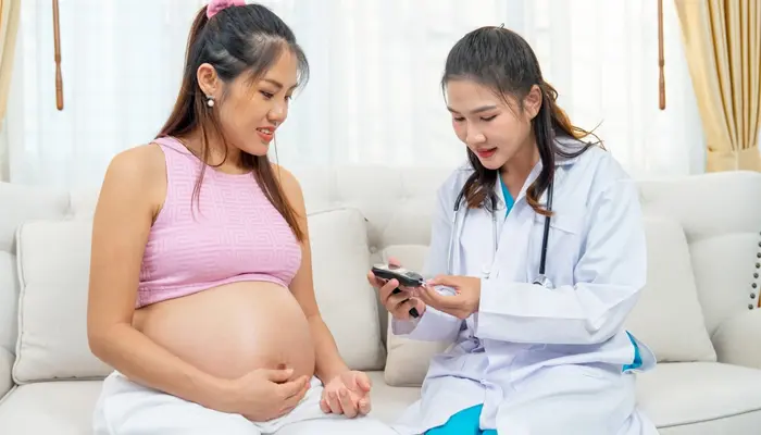 Mẹ bầu cần làm xét nghiệm tiểu đường thai kỳ để phát hiện kịp thời và điều trị