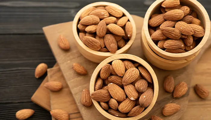 Món ăn vặt cho bà bầu tiểu đường là hạnh nhân