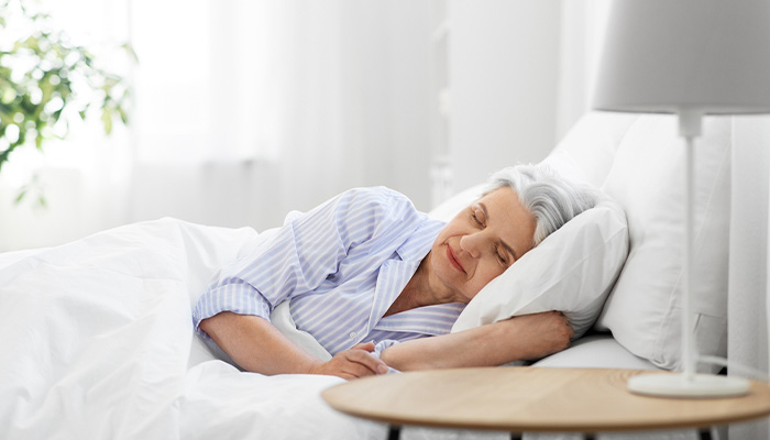 Để giảm mệt mỏi người bệnh nên ngủ đủ giấc