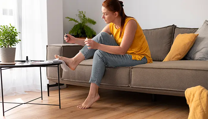 Người bệnh tiểu đường cần kiểm tra bàn chân thường xuyên để phòng ngừa biến chứng