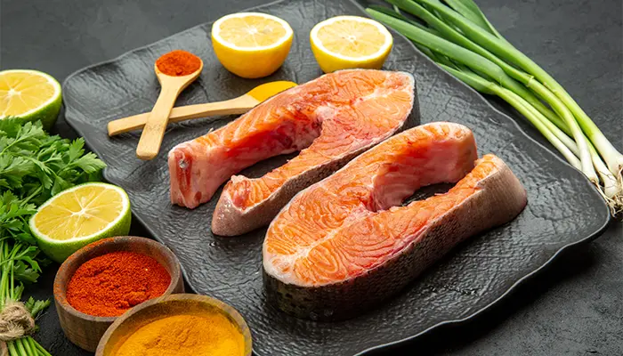 Nguồn protein cho người tiểu đường cá béo 