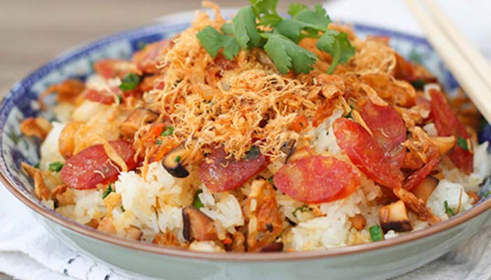 Tiểu đường không ăn xôi kèm các topping chứa nhiều dầu mỡ 