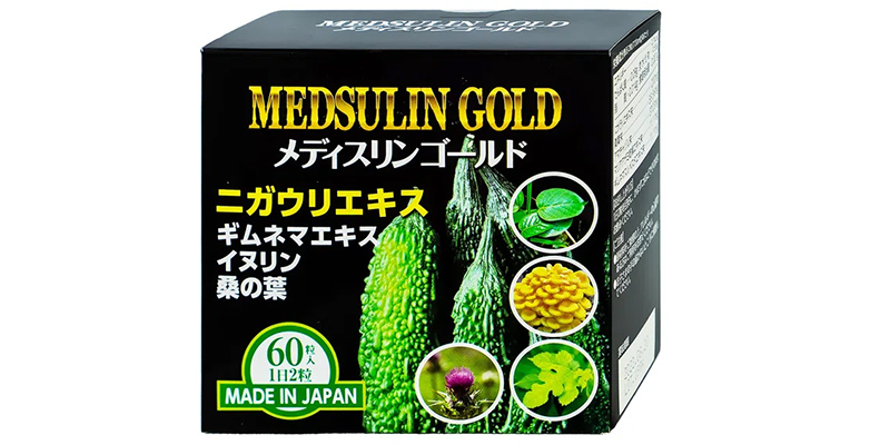 Medsulin Gold Jpanwell chứa thành phần dây thìa canh