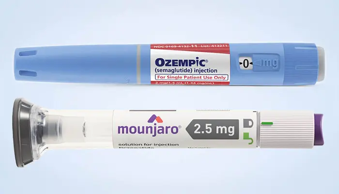 Mounjaro và Ozempic là hai loại thuốc tiêm hàng tuần có sự kê đơn bởi bác sĩ