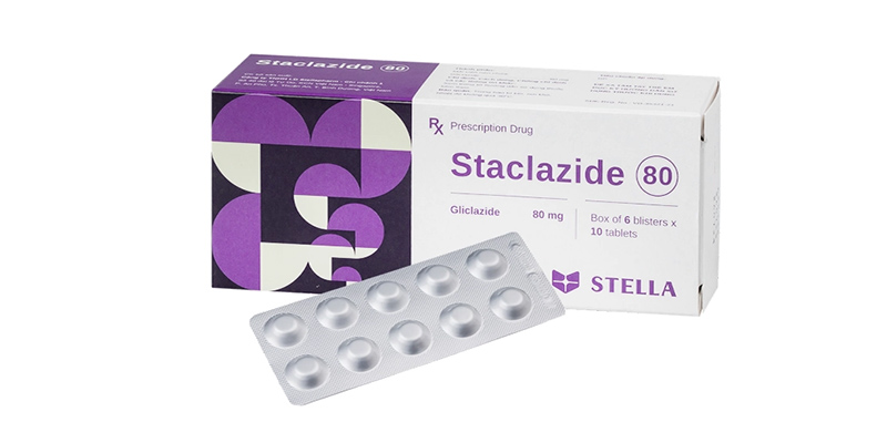 Gliclazide có trong thuốc Staclazide 30 MR Stella