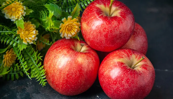 Táo là trái cây có chỉ số đường huyết GI thấp 