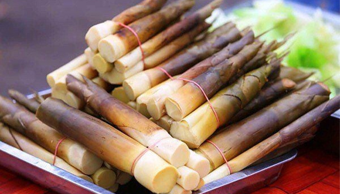 Măng tươi chứa nhiều chất xơ và ít đường tự nhiên