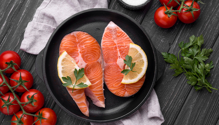 Thực phẩm giàu đạm cá hồi