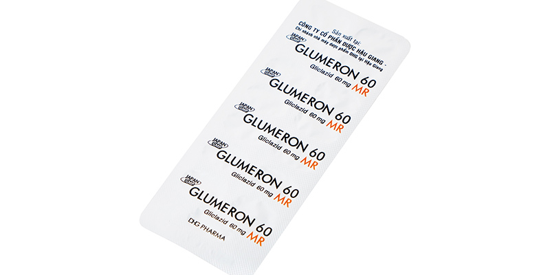 Glumeron chứa hoạt chất Gliclazide với hàm lượng 60mg