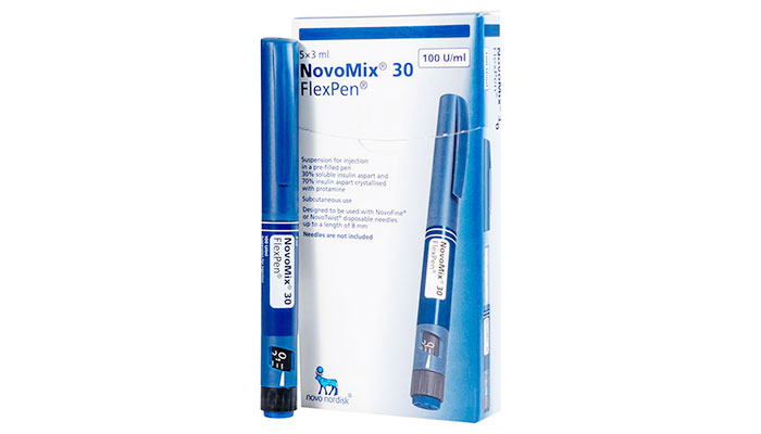 Thuốc Novomix 30 được dùng trong điều trị tiểu đường