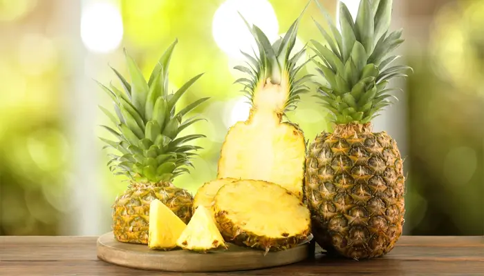 Trái cây ngọt dễ làm tăng đường huyết là dứa 