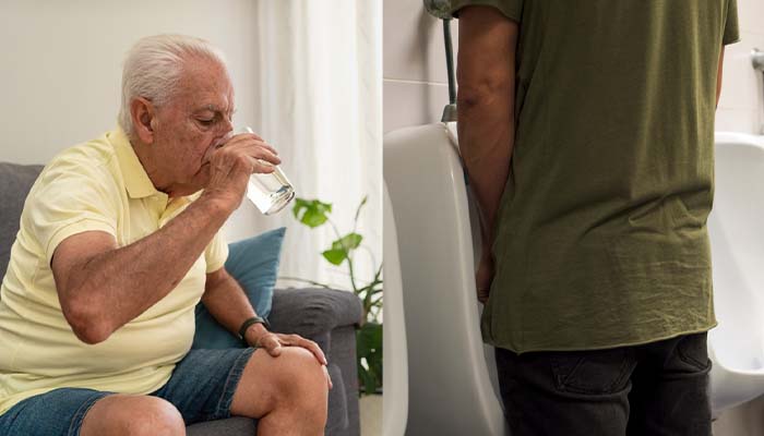 Triệu chứng khát nước và đi tiểu nhiều