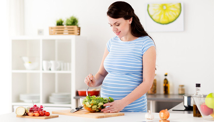 Chế độ ăn hợp lý sẽ giúp mẹ kiểm soát tốt đường huyết