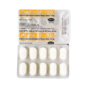 Panfor SR-750 MEGA kiểm soát đường huyết tiểu đường 100 viên