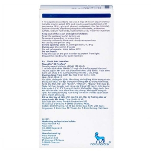 NovoMix 30 FlexPen 100IU/ml 5 cây x 3ml