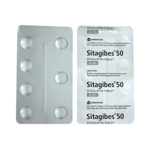 Sitagibes 50 Agimexpharm điều trị đái tháo đường 28 viên