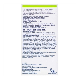 Insulatard FlexPen 100IU/ml Novo Nordisk 5 cây