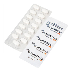 Glumeron 60 MR DHG điều trị đái tháo đường 30 viên