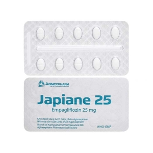 Japiane 25 Agimexpharm điều trị đái tháo đường tuýp 2 (30 viên)