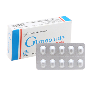 Glimepiride 2mg TV.Pharm điều trị đái tháo đường típ 2 (30 viên)