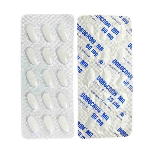 Dorocron MR 60mg Domesco điều trị đái tháo đường 30 viên