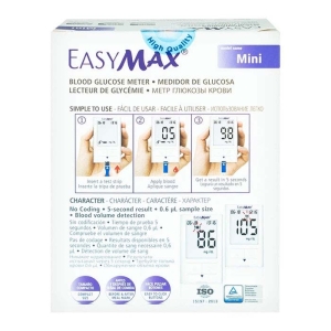 Máy đo đường huyết mao mạch Easy Max Mini 