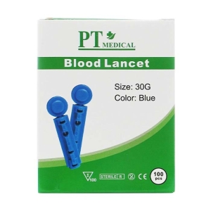 Kim lấy máu PT Medical Blood Lancets 100 cái