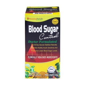 Blood Sugar Control Vitamins For Life hỗ trợ ổn định đường huyết 60 viên