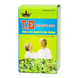 Viên uống T.Đ Kingphar dùng cho người bị tiểu đường 40 viên