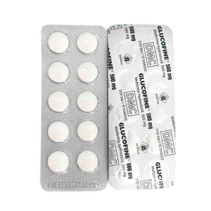 Glucofine 500mg Domesco điều trị đái tháo đường 50 viên