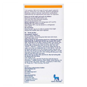 Novorapid FlexPen 100UI/ml Novo Nordisk 5 cây
